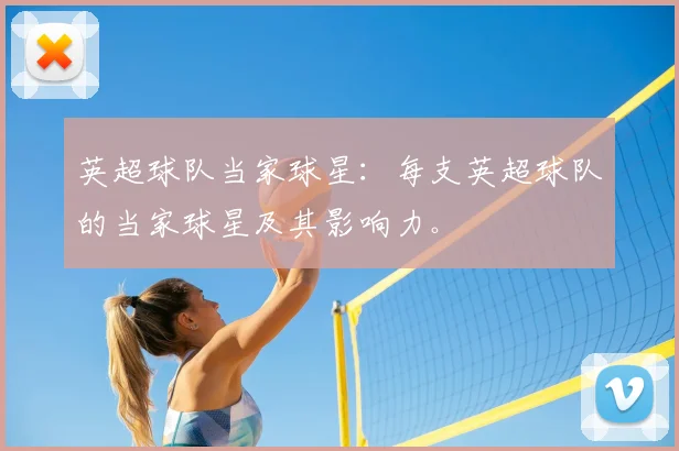 英超球队当家球星：每支英超球队的当家球星及其影响力。